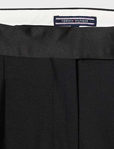 Tommy Hilfiger Nuna Tuxedo Pant Pantalones, Negro (Black Beauty 094), 36 para Mujer