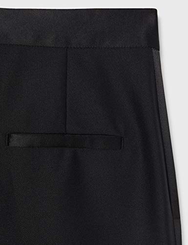 Tommy Hilfiger Nuna Tuxedo Pant Pantalones, Negro (Black Beauty 094), 36 para Mujer