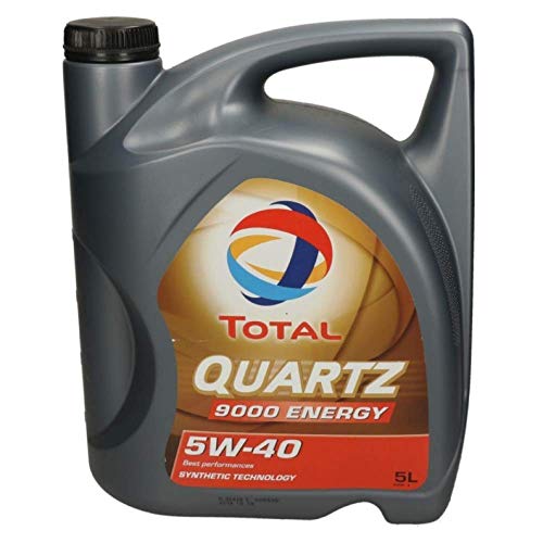 Total 3425901019277 Aceite DE Motor Quartz 9000 Energy 5W40 5 litros, 5L
