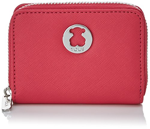 TOUS Angela Dubai Saf, Monedero para Mujer, Rosa (Tri Fucsia 395970307), 10x8x2.5 cm (W x H x L)