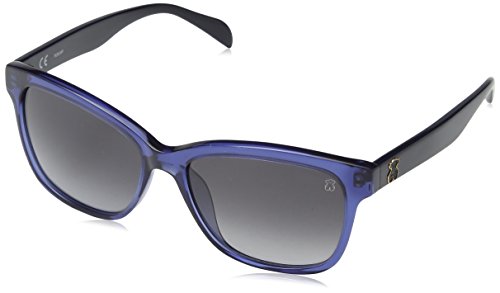 TOUS STO910S-550D99 Gafas, Azul, 55/16/140 para Mujer