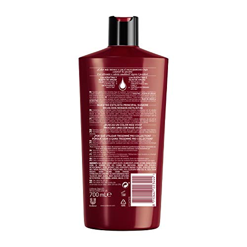 TRESEMMÉ champú liso keratina bote 700 ml