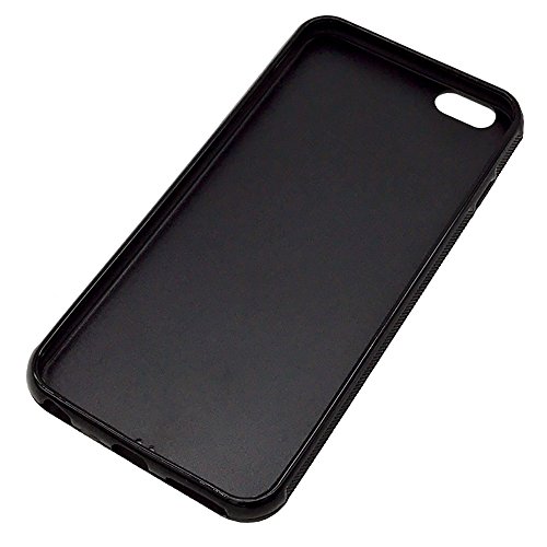 UNIGIFT - Carcasa para iPhone de pelo negro (diseño de ocupación), diseño de peluquería y cosmetólogo, color negro, TPU, negro, iPhone 6 Plus / 6s Plus