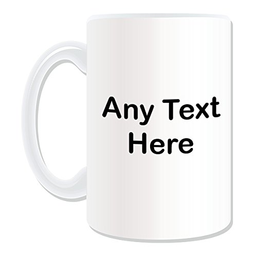 UNIGIFT - Taza grande para peluquería (diseño de ocupación blanco), diseño de texto en inglés