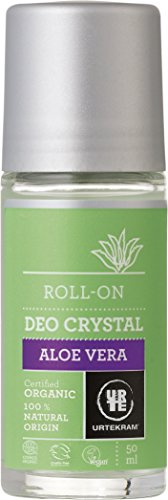 Urtekram - Desodorante Cristal de Aloe Vera Roll-On 50ml - Organico