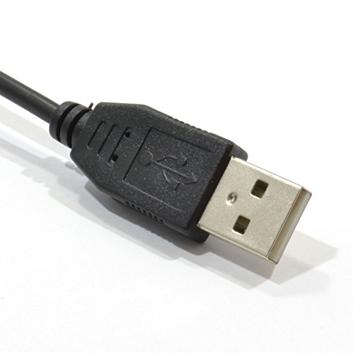 USB a DC Energía Cable - USB 2,0 para 2,1 mm x 5,5 mm 5V 2A 2000mA 1 m [1 metros/1m]