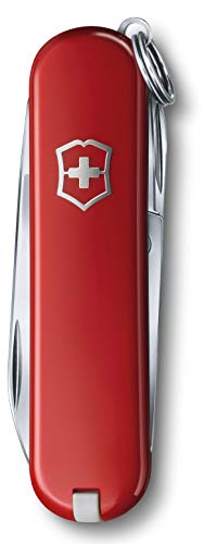 Victorinox Classic SD - Navaja multiusos, color Rojo, 58 mm