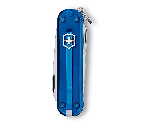 Victorinox Kleines Taschenwerkzeug Navaja, Azul Translucido