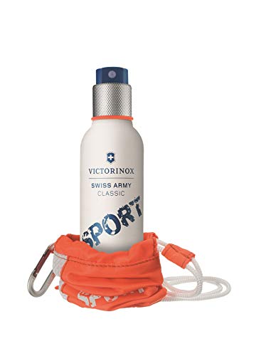 Victorinox Swiss Army Classic Sport 100 ml eau de toilette Hombres - Eau de toilette (Hombres, 100 ml, Envase no recargable, Manzana, Cilantro, Yuzu, Coriander leaves, Yuzu, Green apple, Lavanda, Romero)