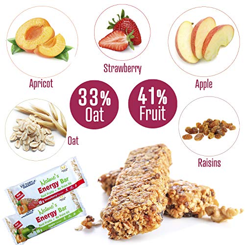 Weider Nature´s Energy Bar Manzana 60g. Barrita energética con un 41% Frutas y 64% de hidratos de carbono. Gran sabor y energía.