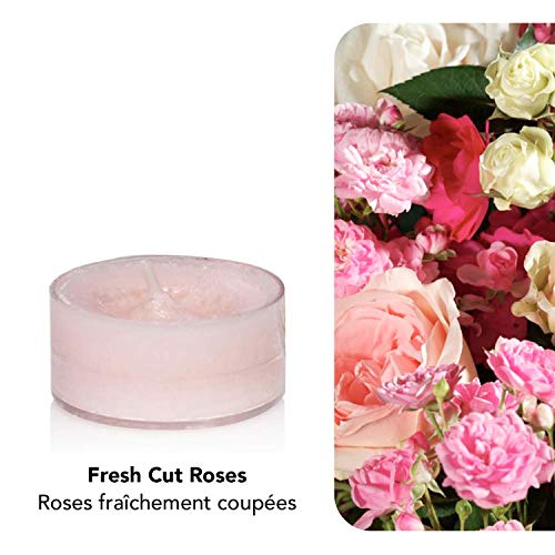 Yankee Candle Tea Light Candles, Fresh Cut Roses, Pack of 12