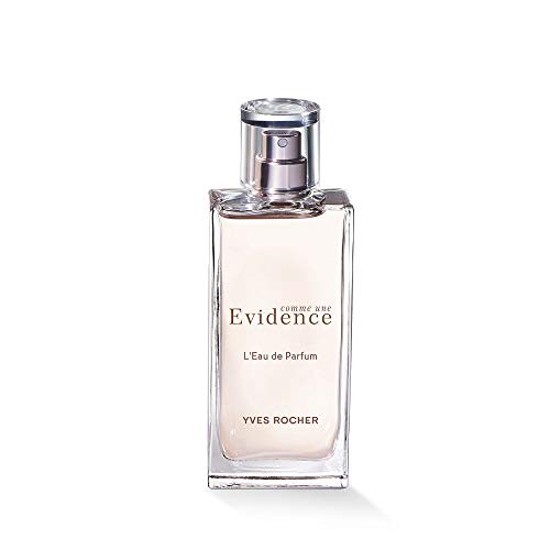 Yves Rocher COMME UNE EVIDENCE Eau de Parfum, aroma de rosa verde con notas de Chypre, regalo de San Valentín para mujeres, 1 pulverizador de 50 ml