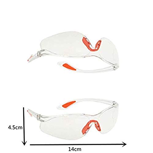 10Pack Gafas de Seguridad Transparentes,Gafas Protectoras,Gafas Proteccion Laboral Antivaho/Antipolvo/Antiarañazos,para niños Nerf Gun Battles y Lentes de Seguridad de Trabajo de Laboratorio