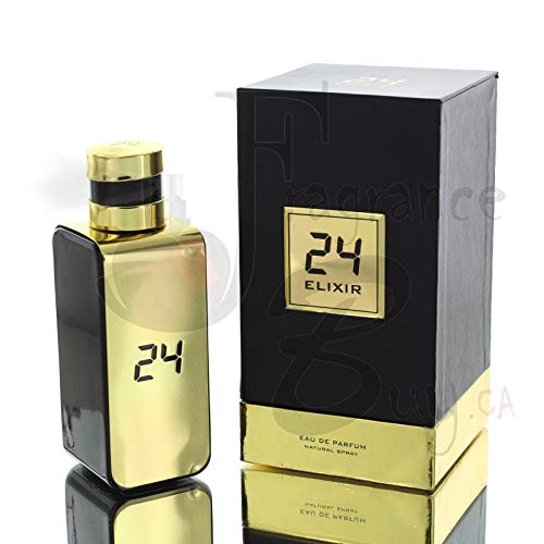 24 Gold Elixir by ScentStory Eau De Parfum Spray 3.4 oz / 100 ml (Men)