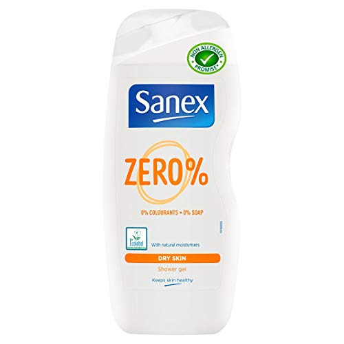 6 x Sanex Zero% Dry Skin Shower Gel 250ml by Sanex