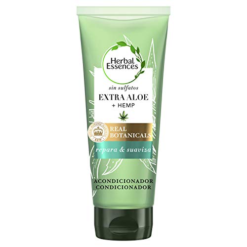 Acondicionador Herbal Essences Bio: Renew sin Sulfatos con Aloe Intenso Y Hemp, en Colaboración con el Royal Botanic Gardens de KEW