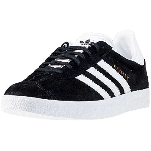 adidas Gazelle, Zapatillas de deporte Unisex Adulto, Varios colores (Core Black/White/Gold Metalic), 44 EU