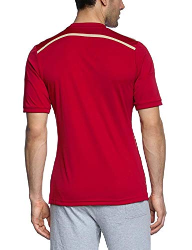 adidas Trikot FEF Spanien Heim Camiseta, Hombre, Rosa/Blanco, S