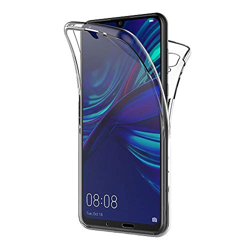 AICEK Funda Huawei P Smart 2019, Transparente Silicona 360°Full Body Fundas para Huawei P Smart 2019 Carcasa Silicona Funda Case (6,21 Pulgadas)