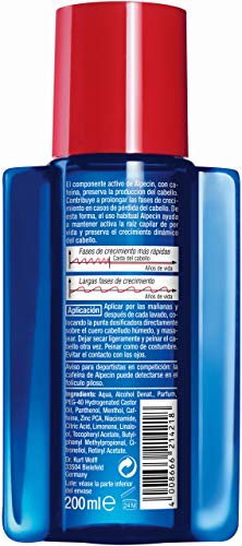 Alpecin Cafeína Líquida, 1 x 200 ml – Líquido anticaída – energía pura para las raíces