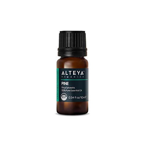 Alteya Organic Aceite de pino (Pinus Sylvestris) 10 ml - Aceite esencial de pino natural puro orgánico certificado por el USDA 100% (Ver página de detalles de Amazon)