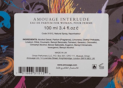 Amouage Interlude Woman Agua de Perfume - 100 ml
