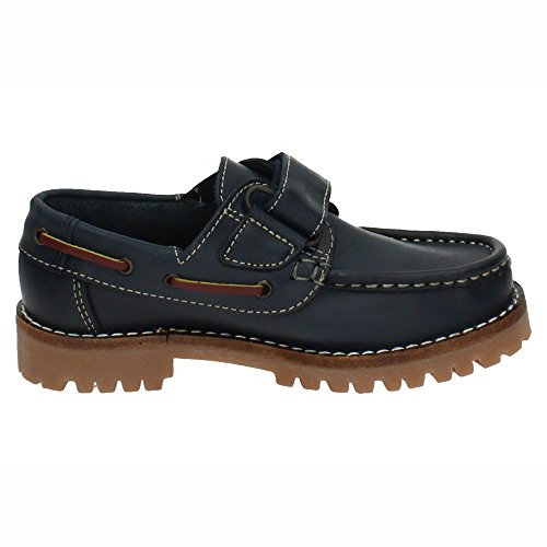 ANGELITOS 804 Zapatos NAÚTICOS NIÑO Zapatos MOCASÍN Azul Marino 32