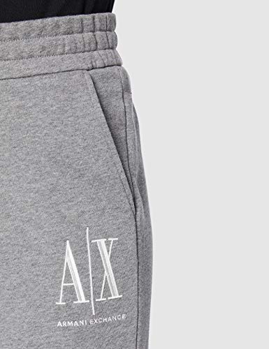 Armani Exchange Icon Project Jogger Pantalones de Deporte, Gris (Bc09 Grey 3930), 44 (Talla del Fabricante: Large) para Mujer