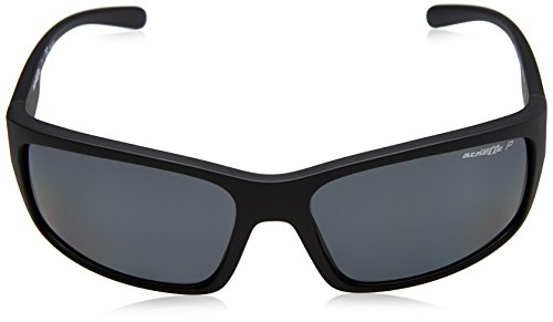 Arnette Fastball 2.0, Gafas de Sol para Hombre, Negro (Matte Black/Polar Grey), 62