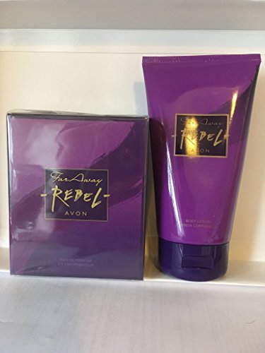 Artículo nuevo. FAR AWAY REBEL EDP 50 ml y loción corporal.