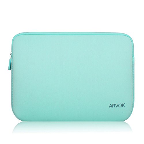 Arvok 11,6 Pulgadas Funda Protectora para Portátiles/Impermeable Ordenador Portátil Caso/Neopreno del Portátil Bolsa para Acer/ASUS/DELL/Fujitsu/Lenovo/HP/Samsung/Sony (Verde Claro)