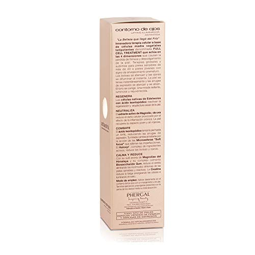 Atashi Firmeza y Luminosidad - Contorno de Ojos Lifting Iluminador Antifatiga, Reduce Bolsas y Ojeras Al Instante, Rejuvenece e Ilumina Mirada, Sin Fatiga, Ácido Leontopódico y Haloxyl - 15 ml