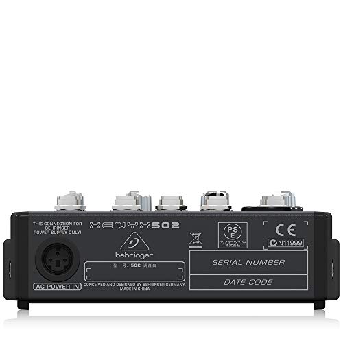 Behringer 502 - Mesa mezclas Xenyx Premium