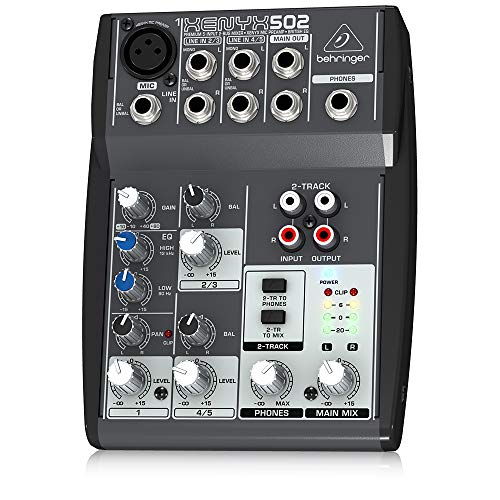 Behringer 502 - Mesa mezclas Xenyx Premium