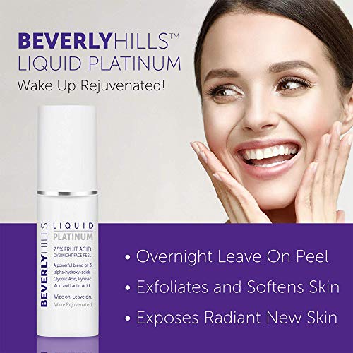 Beverly Hills - Exfoliación Facial Líquida de Platino al 7,5% de Ácido de Frutas con Tres Alfa-Hidroxiácidos (50 ml)