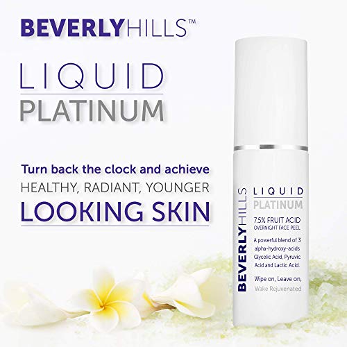 Beverly Hills - Exfoliación Facial Líquida de Platino al 7,5% de Ácido de Frutas con Tres Alfa-Hidroxiácidos (50 ml)