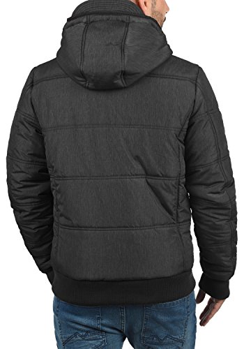 Blend Boris Chaquetón Chaqueta De Invierno para Hombre con Cuello Alto, tamaño:M, Color:Black (70155)