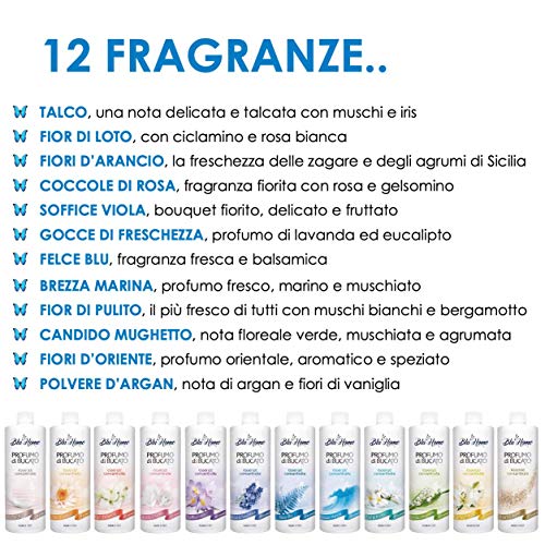 BLU HOME Perfume Concentrado para la Ropa (Kit de Verano, 5 x 100 ml)