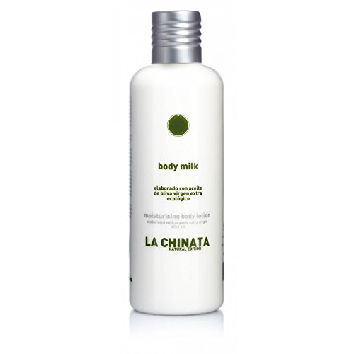 Body milk elaborado coa aceite de oliva virgen extra ecológico 250 ml marca La Chinata