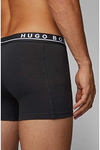 BOSS Boxer Brief CO, Negro (Black 001), Medium (Pack de 3) para Hombre