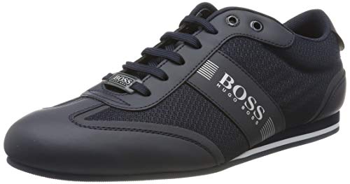 BOSS Lighter_lowp_mxme, Zapatillas para Hombre, Azul (Dark Blue 401), 41 EU