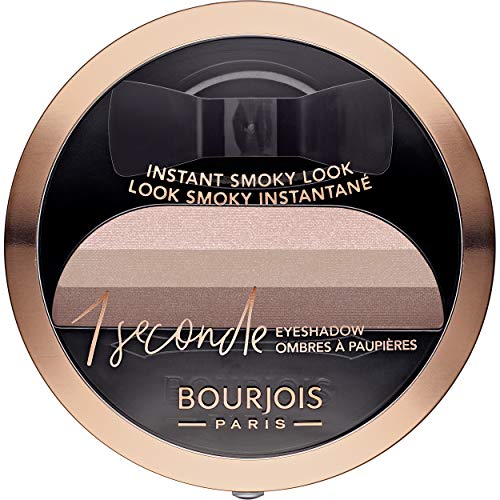 Bourjois 1 Seconde Eyeshadow Sombra de ojos efecto smokey, Tono: 05 Half Nude, 3 gr