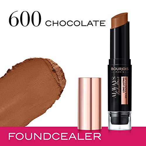 Bourjois, Maquillaje corrector (Tono: 600 Chocolate, Pieles Oscuras) - 32 gr.