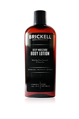 Brickell Men's Products – Loción Corporal de Hidratación Profunda para Hombres - 8 oz - Natural y Orgánica - 237 ml