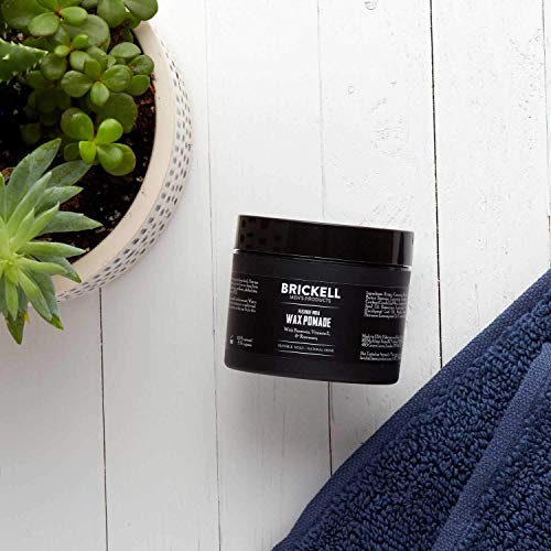 Brickell Men’s Products – Pomada para el Pelo Fijación Flexible para Hombres – Natural y Orgánica – 59 ml