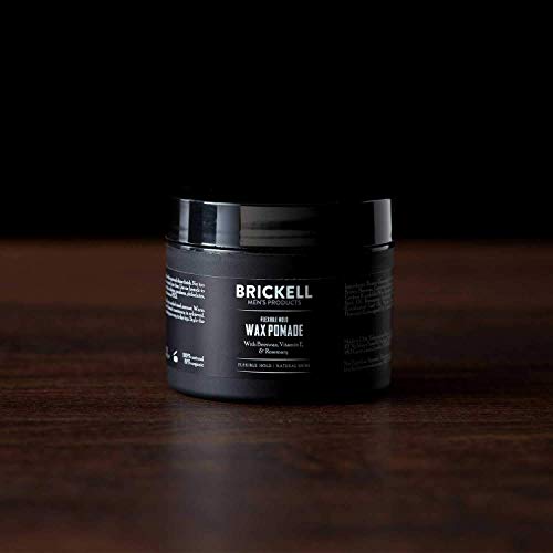 Brickell Men’s Products – Pomada para el Pelo Fijación Flexible para Hombres – Natural y Orgánica – 59 ml