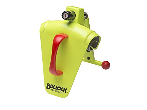 Bullock 146714 Defender-Bloqueo DE Volante ANTIRROBO || Dispositivo Especial para la Seguridad y Evitar el Robo de tu Coche. Garantía de 3 años, amarillo