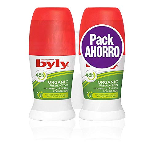 Byly Organic Extra Fresh Deo Roll-On Lote 2 Pz 1 Unidad 100 g