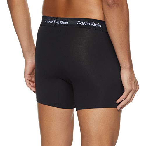 Calvin Klein 000NB1770A Bóxer, Negro (Black W. Black WB Xwb), L para Hombre