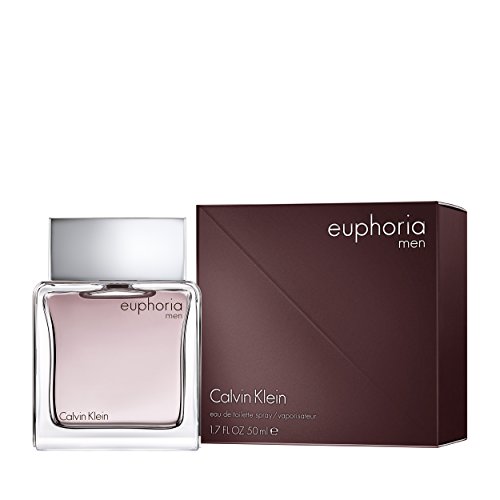 Calvin Klein Euphoria Men - Agua de tocador vaporizador para hombre, 50 ml